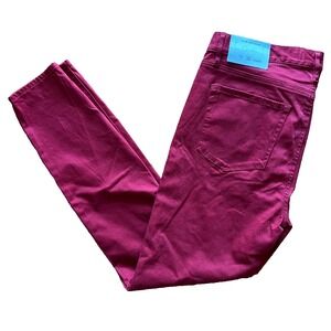 LOFT Made and Loved Skinny Jeans Stretch Red Size 12 / 31 NEW MSRP‎ $69